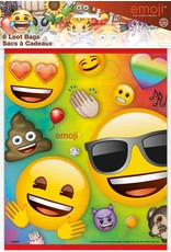 Uitdeelzakjes Rainbow Fun Emoji (8 stuks)