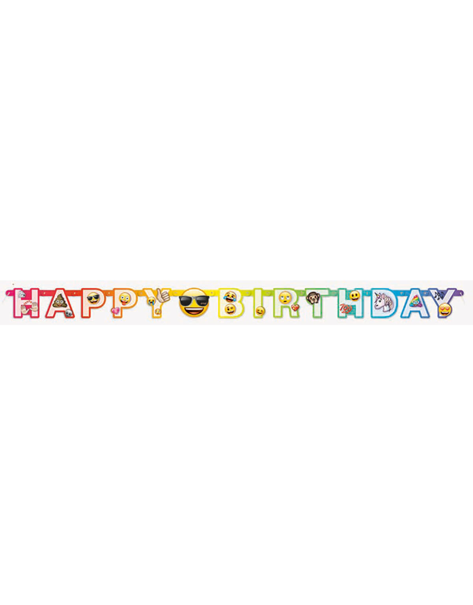 Letterslinger Rainbow Fun Emoji (8 stuks)