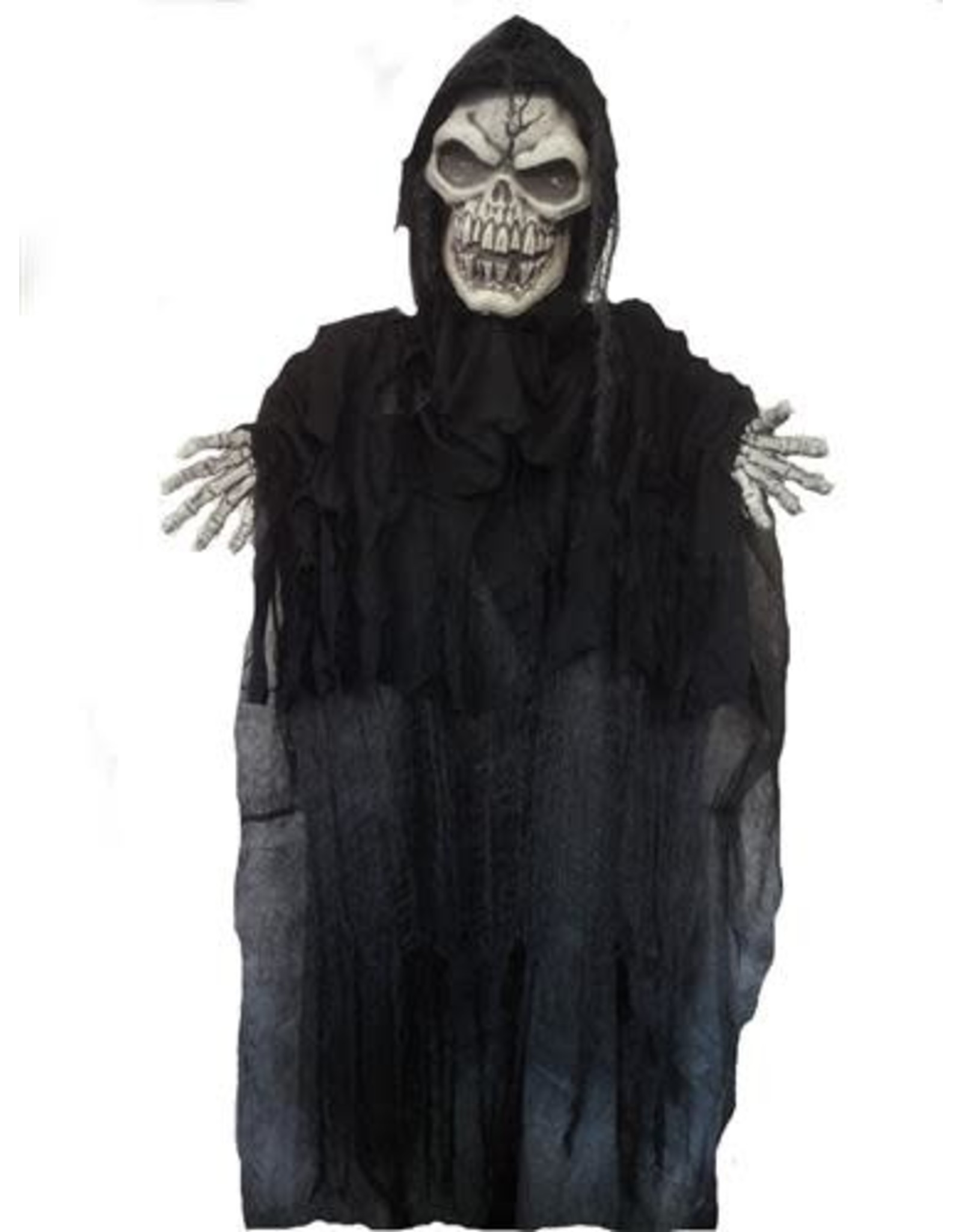 Meedogenloos Bezem wereld Halloweendecoratie Staand Skelet met licht en geluid (180cm) - De  verkleedzolder, voor al uw feestartikelen, accessoires, verhuur en verkoop  van kleding, feestkleding en kostuums voor uw themafeest of gala.