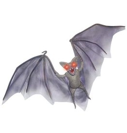 Hangdecoratie Halloween Vleermuis met licht (120 cm)