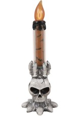Lichtgevende Halloween Kaarslamp Skull