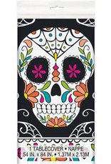 Tafelkleed Skull Day of the Dead (140 x 215 cm)