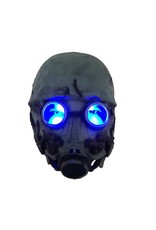 Horror Gasmasker met Oplichtende Ogen