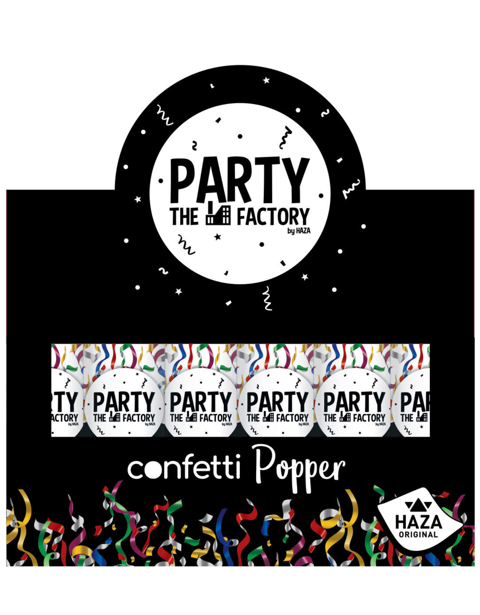 Confetti Poppers Multi (11 cm)