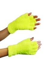 Handschoenen softy fluor geel