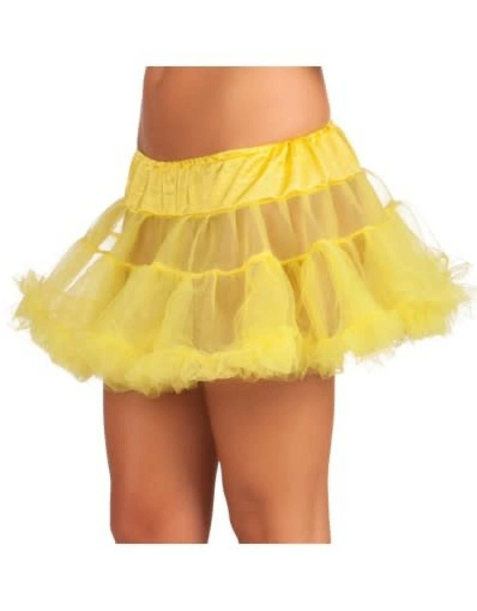 Petticoat neon geel