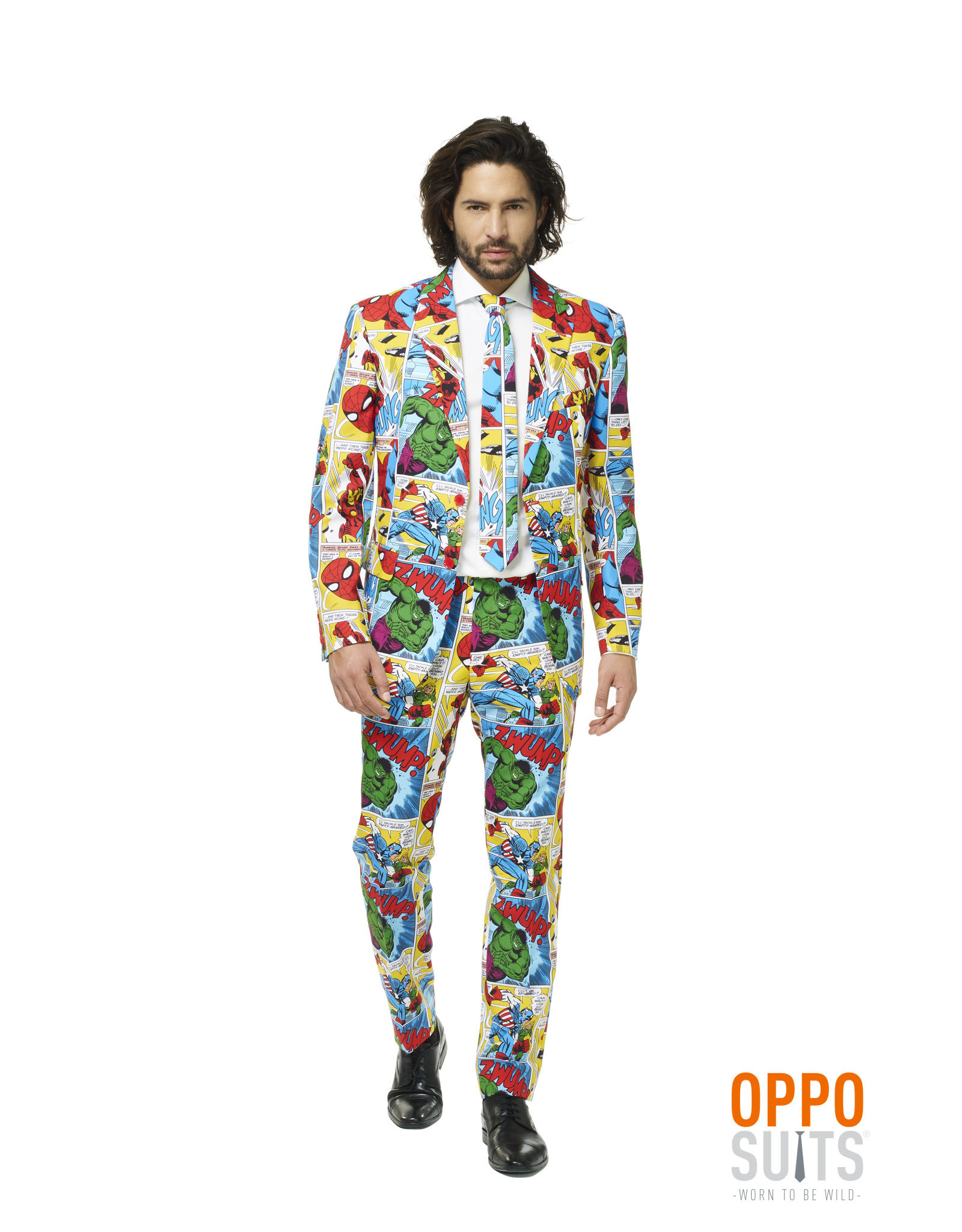 Opposuits Marvel Comic Book