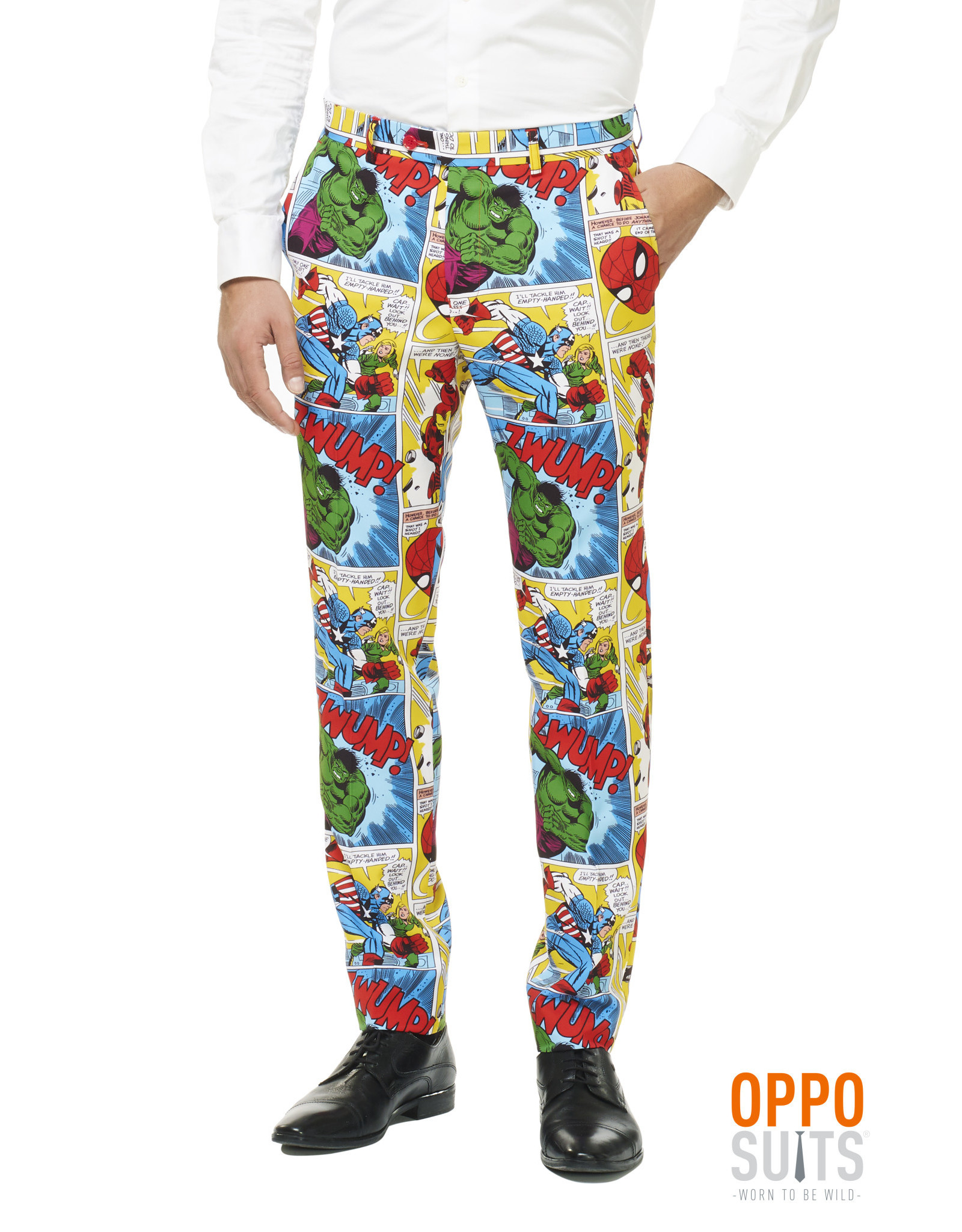 Opposuits Marvel Comic Book