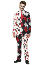 Opposuits Suitsmeister Halloween Red Clown voor Heren