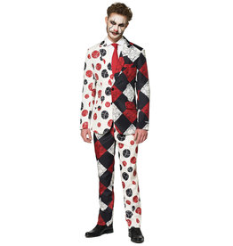 Opposuits Suitsmeister Halloween Red Clown voor Heren