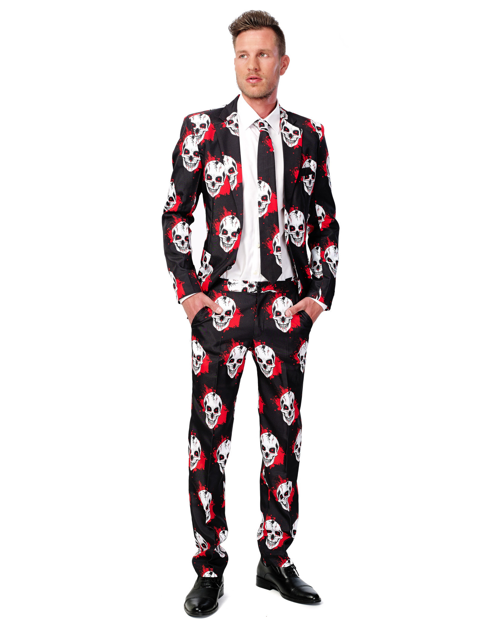 Opposuits Suitsmeister Skulls Blood voor Heren