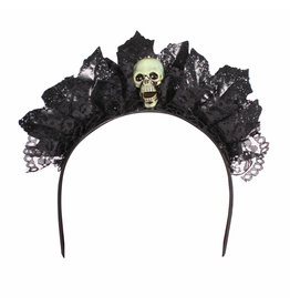 Haarband Dark Princess, Zwart