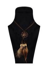 Indianen Hoofdband/Ketting Dreamcatcher