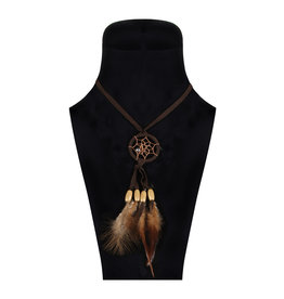 Indianen Hoofdband/Ketting Dreamcatcher