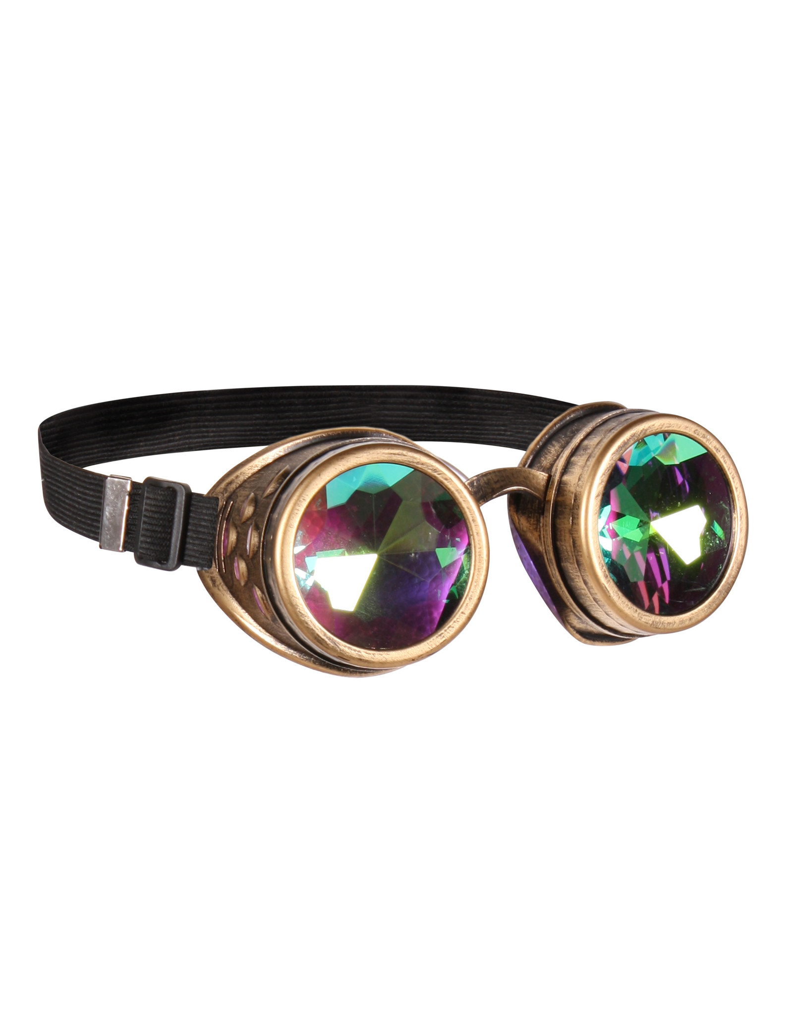 Steampunk Bril Prisma, Goud