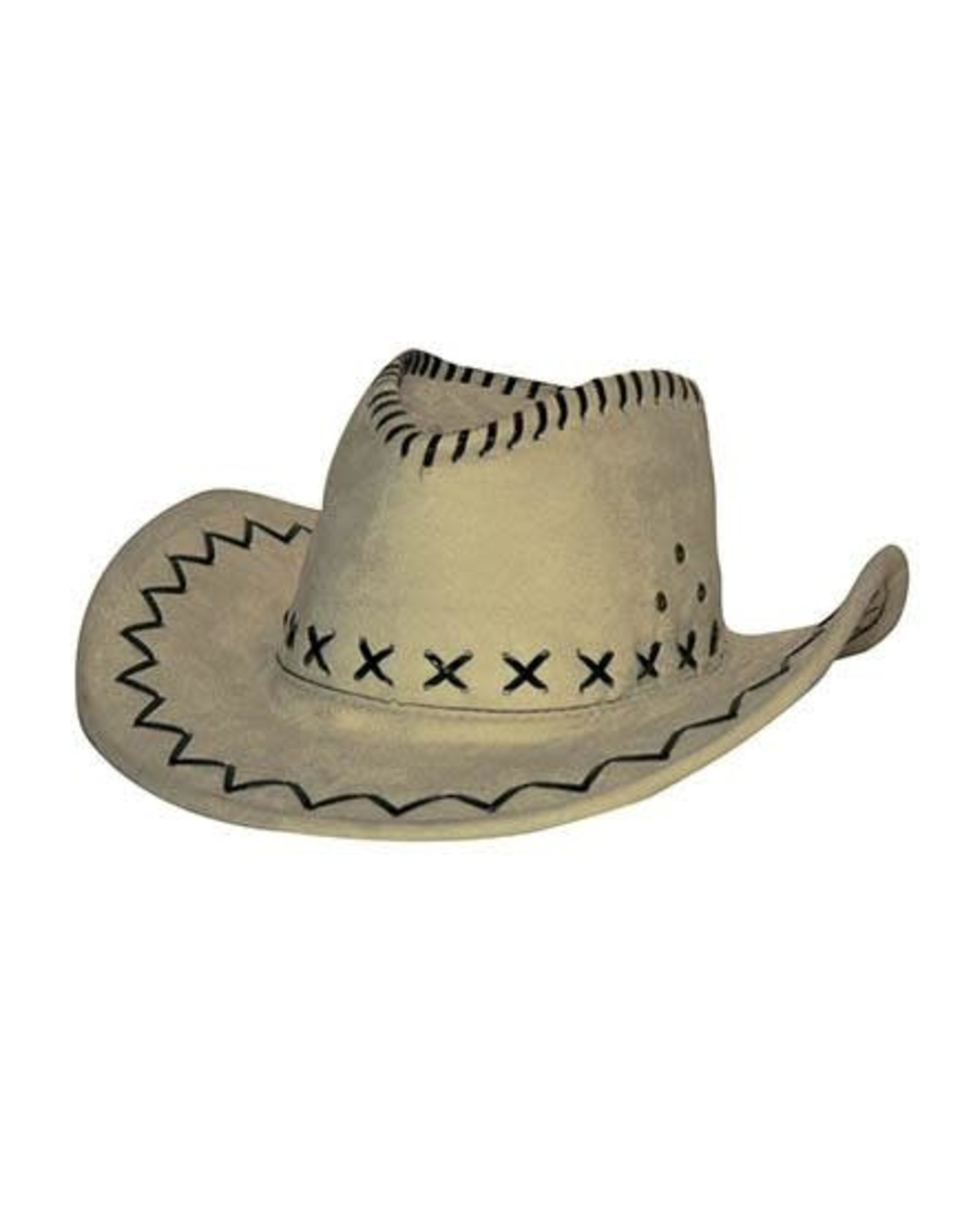 Hoed Cowboy Suède Beige