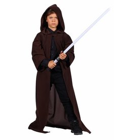 Cape met Capuchon Fantasy, Bruin (120 cm)