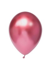 Chrome Ballonnen Roze (30 cm, 50 stuks)