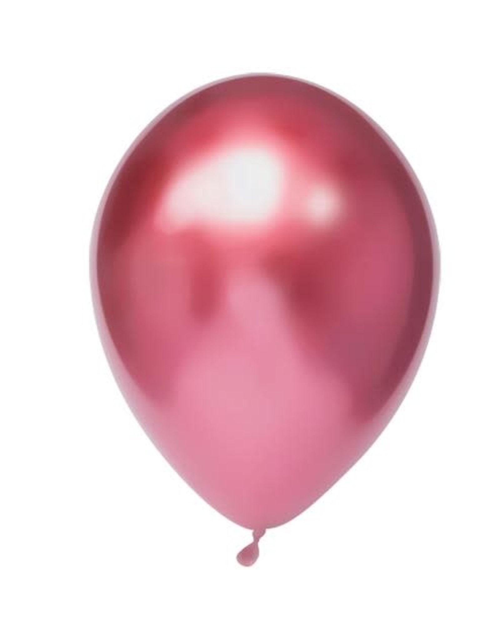 Chrome Ballonnen Roze (30 cm, 50 stuks)