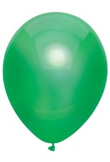 Haza Ballonnen Uni Metallic Donker Groen (30 cm, 100 stuks)
