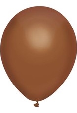 Ballonnen Uni Chocola (30 cm, 100 stuks)