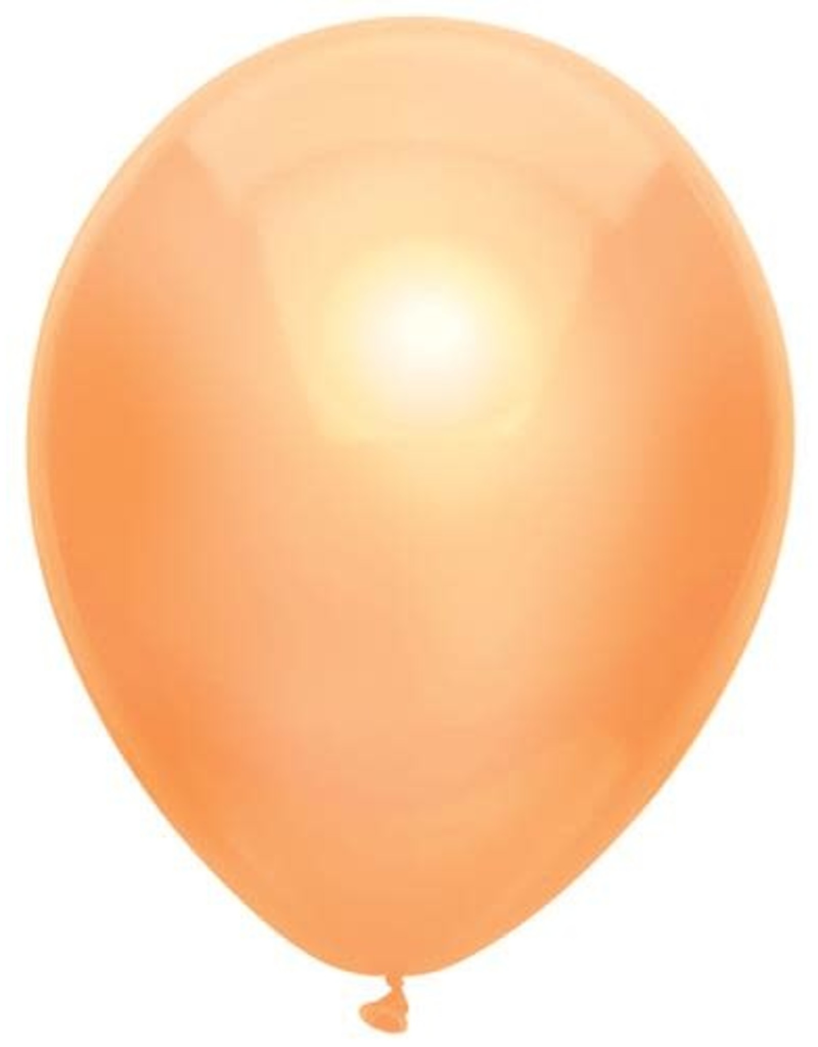 Haza Ballonnen Uni Metallic Peach (30 cm, 100 stuks)
