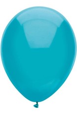 Ballonnen Uni Groenblauw (30 cm, 100 stuks)