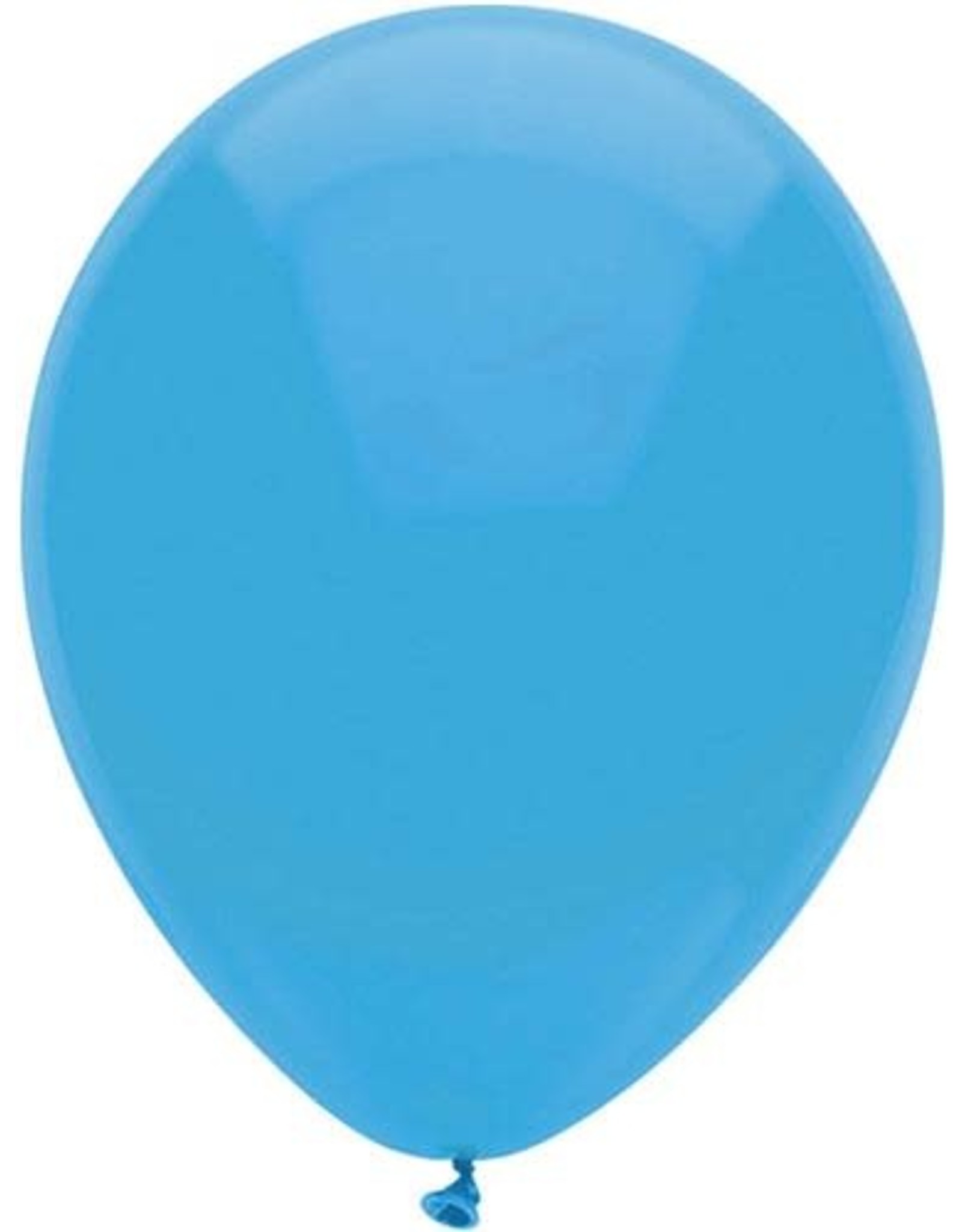 Ballonnen Uni Midden Blauw (30 cm, 100 stuks)