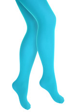 Gekleurde kinderpanty, Turquoise