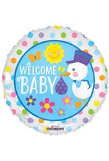 Folie Ballon Welcome Baby (45 cm)
