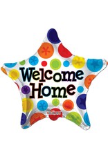 Folie Ballon Ster Welcome Home (45 cm)