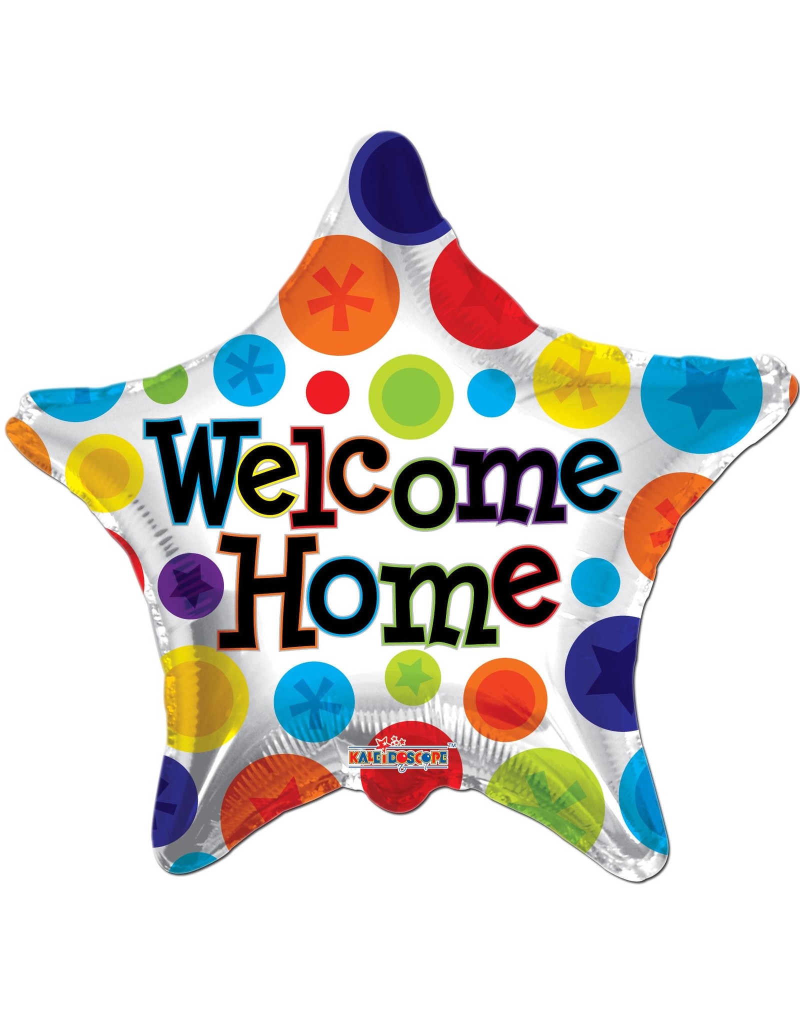 Folie Ballon Ster Welcome Home (45 cm)