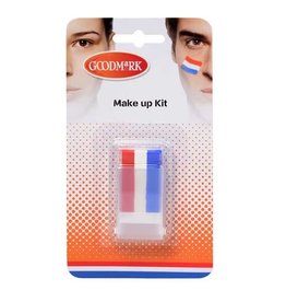 Schminkstick Rood/Wit/Blauw