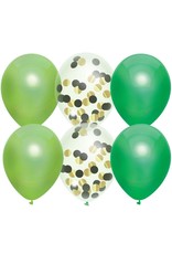 Ballonnenmix Jungle (6 stuks, 30 cm)