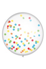 XL Confettiballon Over the Rainbow (60 cm)