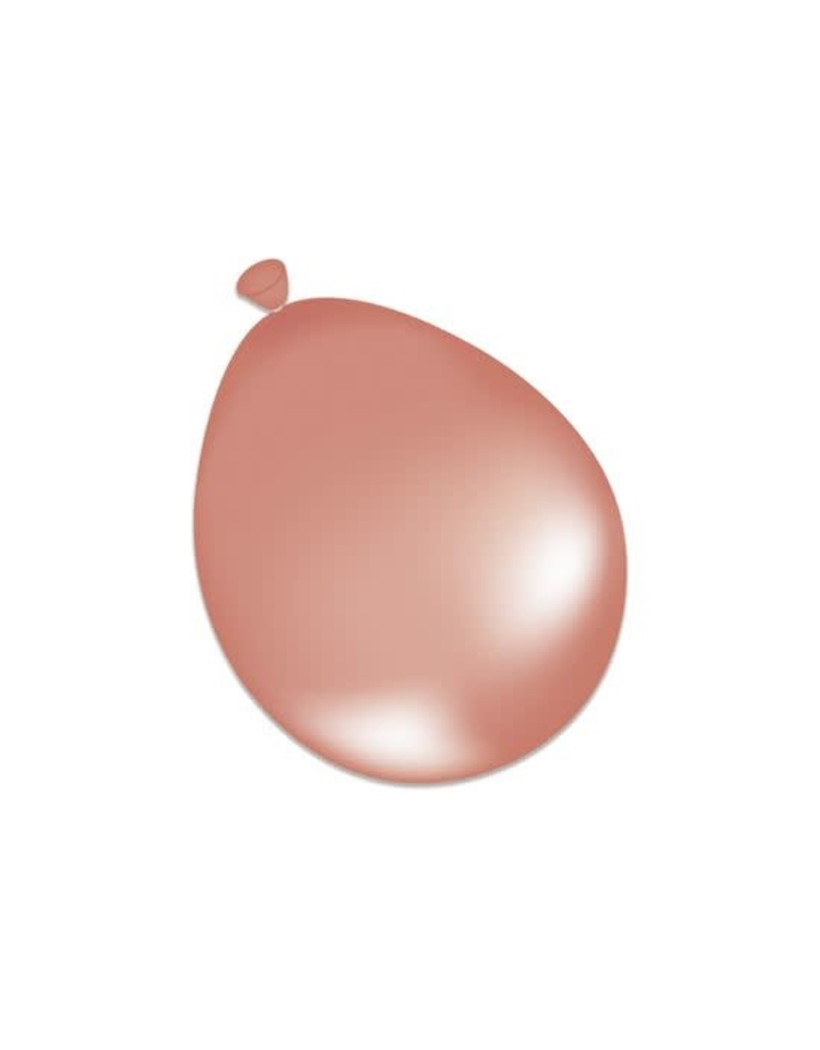 Ballonnen Parel Roségoud (12,5 cm, 100 stuks)