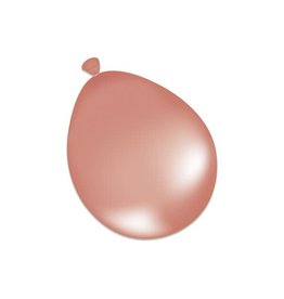 Ballonnen Parel Roségoud (12,5 cm, 100 stuks)