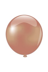 Topballon Parel Roségoud (91 cm)