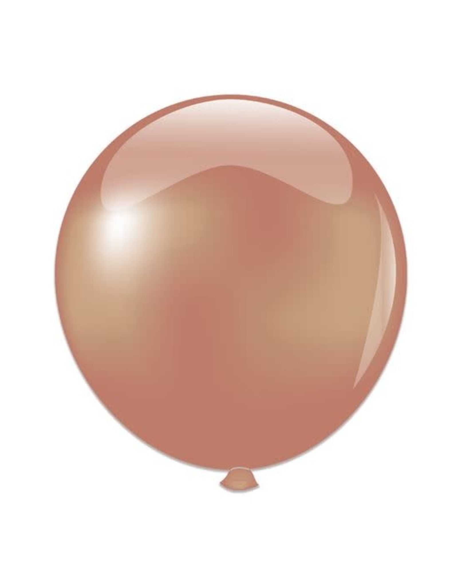 Topballon Parel Roségoud (91 cm)