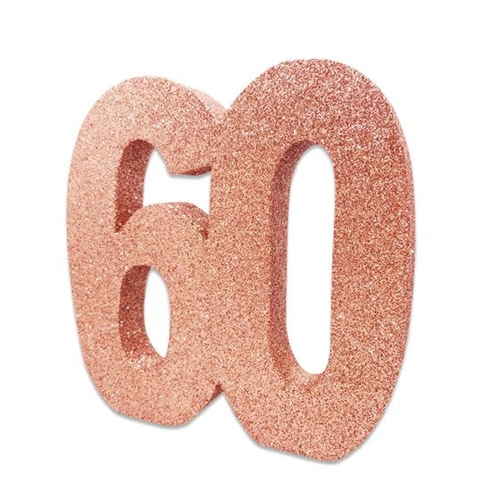 GoldRock Happy Verjaardag confetti, tafeldecoratie, roségoud, strooidecoratie voor dames