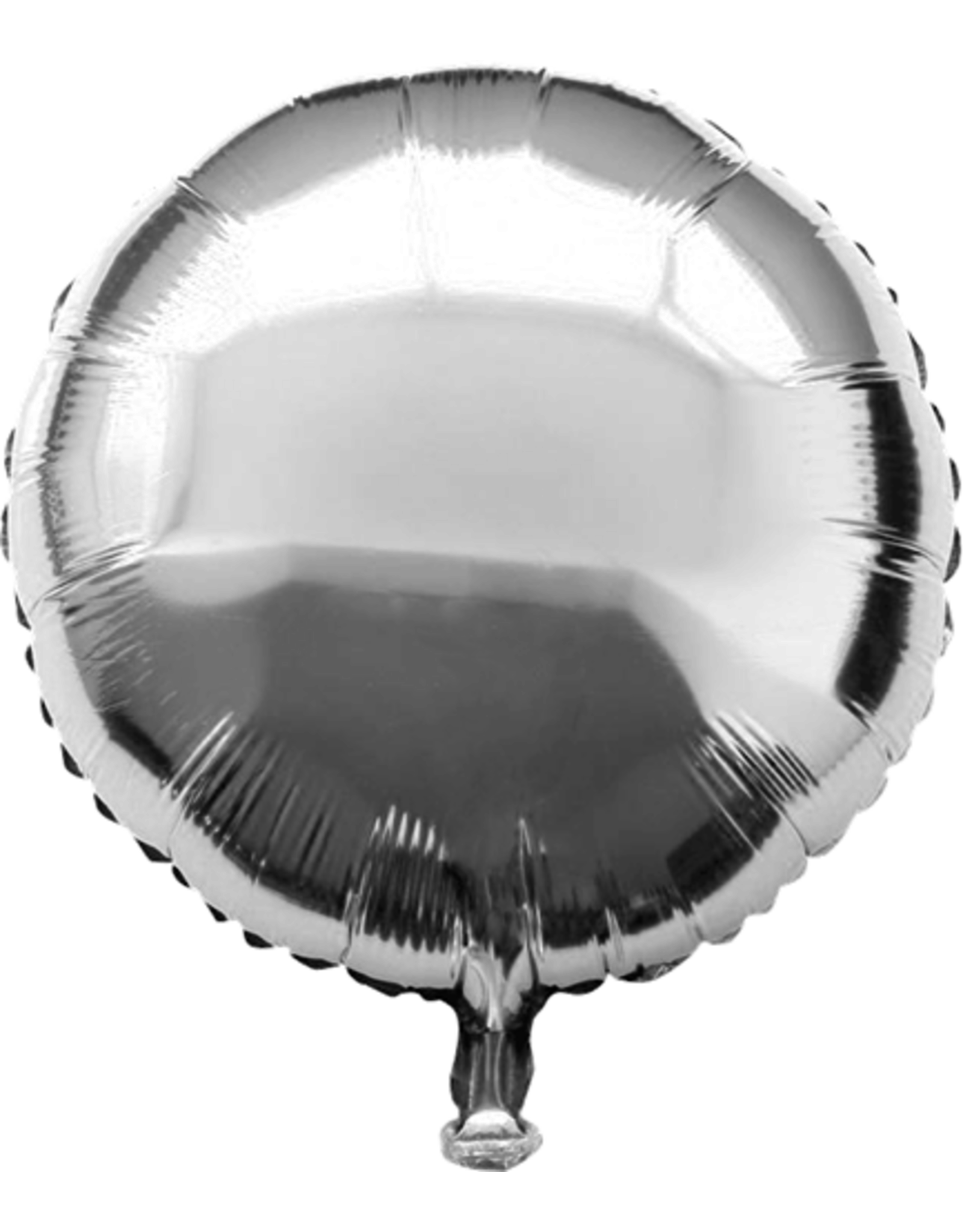 Folie Ballon Rond Zilver (45 cm)