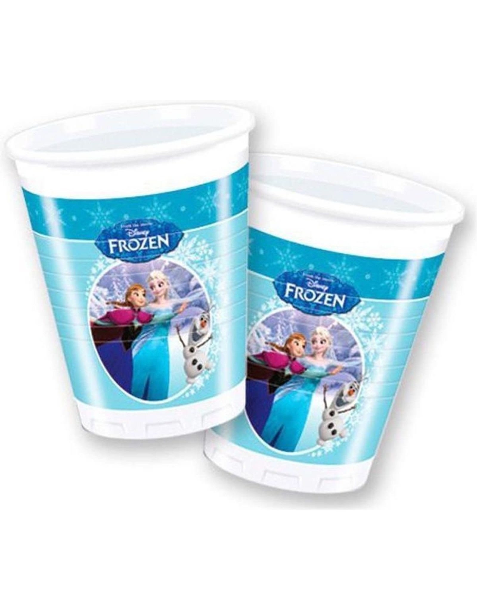 Frozen plastic bekers Anna en Elsa (8)