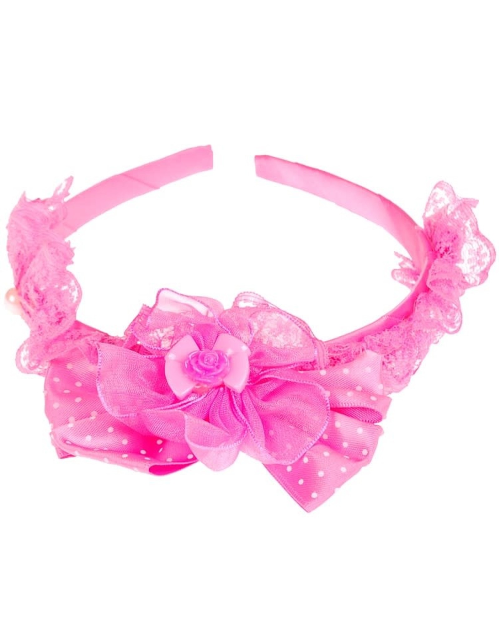 Diadeem Fuchsia met Kant