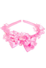 Diadeem Fuchsia met Kant