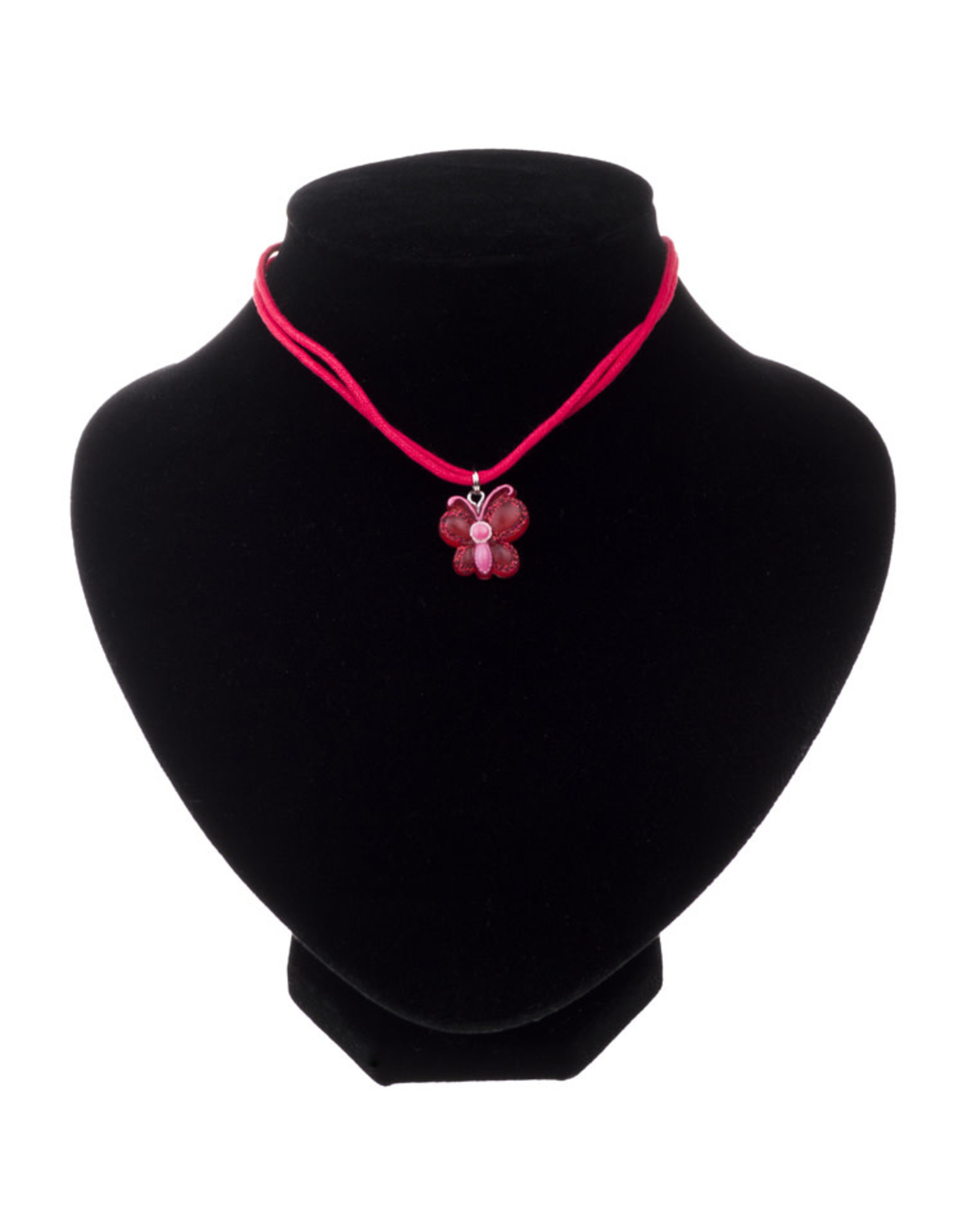 Ketting Rood met Vlinder