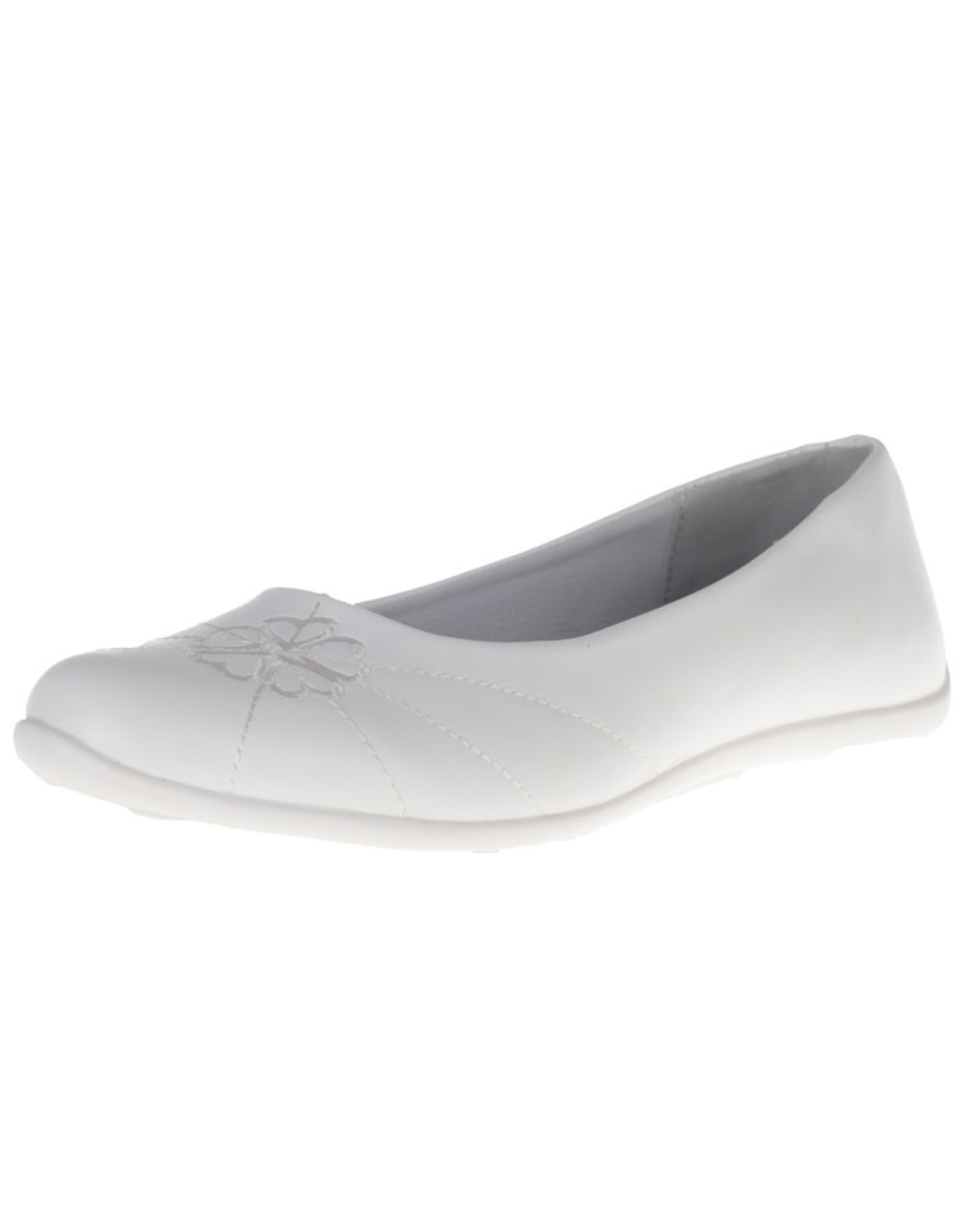 Ballerina Off-White met Borduursel