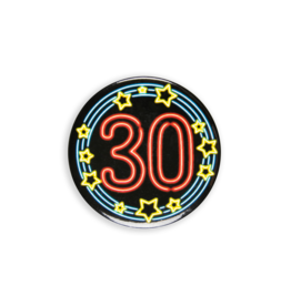 Neon Button - 30