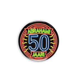 Neon Button - Abraham 50