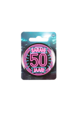 Neon Button - Sarah 50