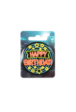 Neon Button - Happy Birthday